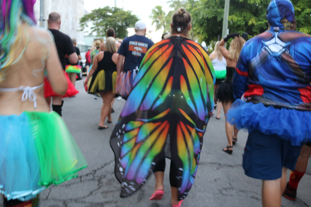 Tutu Tuesday 2018 photo - Duval Street, Key West
